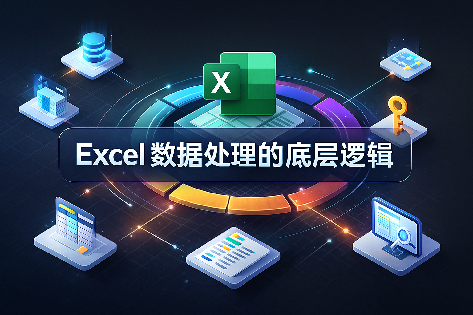 Excel 数据处理的底层逻辑：从数据库思维到主键，再到规范化的数据表结构